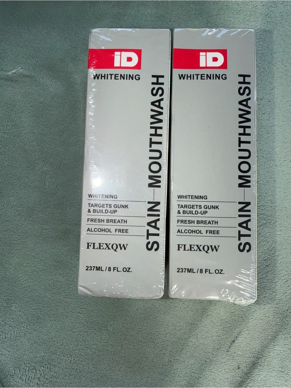Lots of 2 Hismile iD Whitening Mouthwash 237ml- Fresh Breath- Exp 2031- Sealed